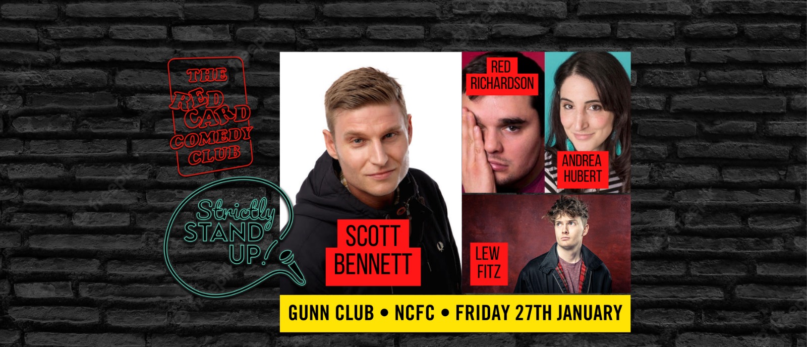 Red Card Comedy Jan Show