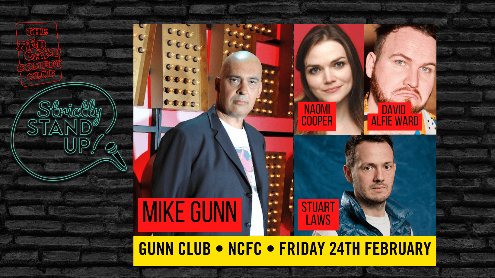 Red Card February 2023 Line up